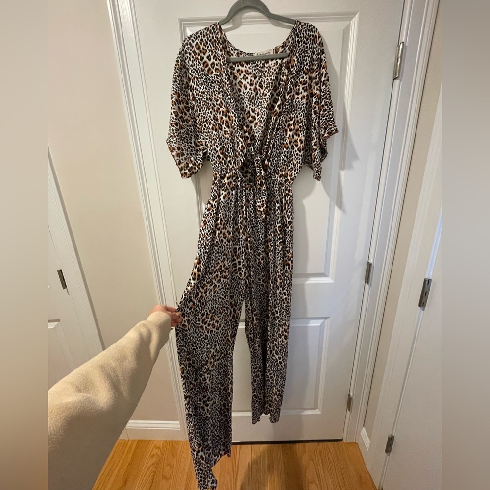 Impressions Online Boutique Cheetah Jumpsuit